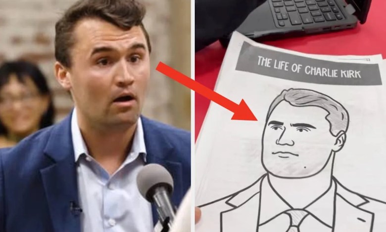 A Teacher Assigned Homework On The “Life And Legacy” Of Charlie Kirk, And The Questions Are Going Viral A Teacher Assigned Homework On The “Life And Legacy” Of Charlie Kirk, And The Questions Are Going Viral