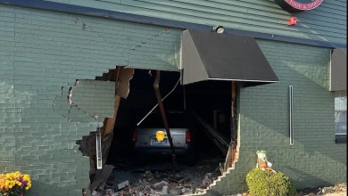 Car crashes through wall into N.J. pub, cops say Car crashes through wall into N.J. pub, cops say