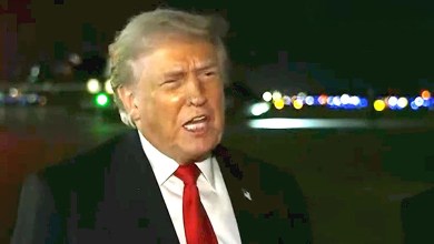 Trump Makes Stunning Denial as Reporter Confronts Him Over Unhinged Letter in Dead-of-Night Gaggle Trump Makes Stunning Denial as Reporter Confronts Him Over Unhinged Letter in Dead-of-Night Gaggle