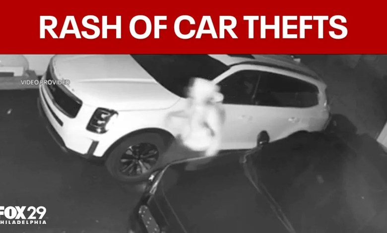 Delaware County neighborhood on alert after rash of car thefts Delaware County neighborhood on alert after rash of car thefts
