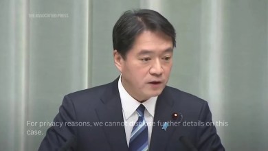 Japan demands the swift release of a Japanese national detained in Iran Japan demands the swift release of a Japanese national detained in Iran