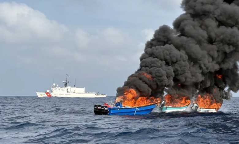Coast Guard stops boats holding 3 tons of cocaine, opens fire on one Coast Guard stops boats holding 3 tons of cocaine, opens fire on one