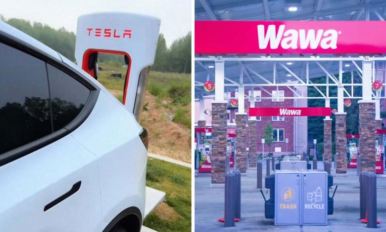 Woman Plugs In Tesla With 110 Miles of Charge at Wawa. Then It Immediately Dies, Locking Her In: ‘There Was No Air Circulating’ Woman Plugs In Tesla With 110 Miles of Charge at Wawa. Then It Immediately Dies, Locking Her In: ‘There Was No Air Circulating’