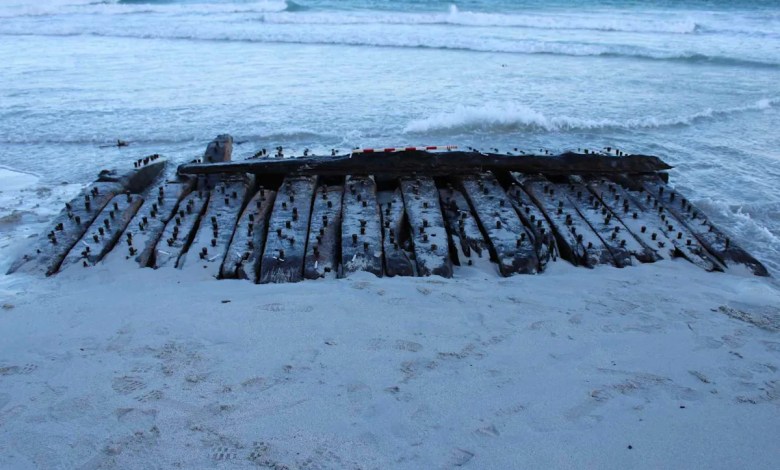 Boy Discovers Wreck of 275-Year-Old Ship, Once Deployed During the American Revolution, While Out on a Beach Jog Boy Discovers Wreck of 275-Year-Old Ship, Once Deployed During the American Revolution, While Out on a Beach Jog
