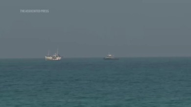 Intercepted ship carrying activists and humanitarian aid for Gaza arrives at Israel port Intercepted ship carrying activists and humanitarian aid for Gaza arrives at Israel port