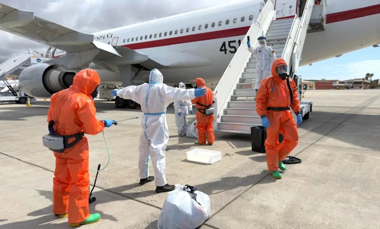 French passenger of hantavirus ship starts showing symptoms on flight home French passenger of hantavirus ship starts showing symptoms on flight home