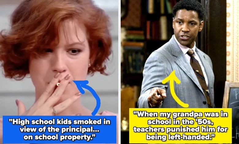 From Smoking Passes To Hazing — People Over 50 Are Sharing The “Normal” Aspects Of Their High School Years That Were Actually Suuuuper Problematic From Smoking Passes To Hazing — People Over 50 Are Sharing The “Normal” Aspects Of Their High School Years That Were Actually Suuuuper Problematic