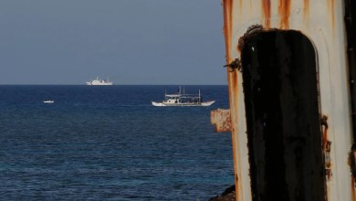 Chinese ship jams communications as Filipino forces deliver supplies to Philippines-occupied shoal Chinese ship jams communications as Filipino forces deliver supplies to Philippines-occupied shoal