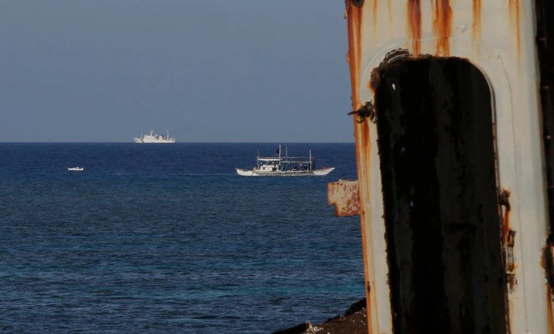 Chinese ship jams communications as Filipino forces deliver supplies to Philippines-occupied shoal Chinese ship jams communications as Filipino forces deliver supplies to Philippines-occupied shoal