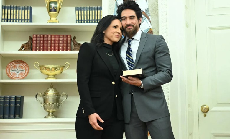 Tulsi Gabbard resigning as intel chief, citing husband’s cancer diagnosis Tulsi Gabbard resigning as intel chief, citing husband’s cancer diagnosis
