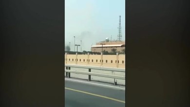 Eyewitness video shows moment of strike near US base in Bahrain Eyewitness video shows moment of strike near US base in Bahrain