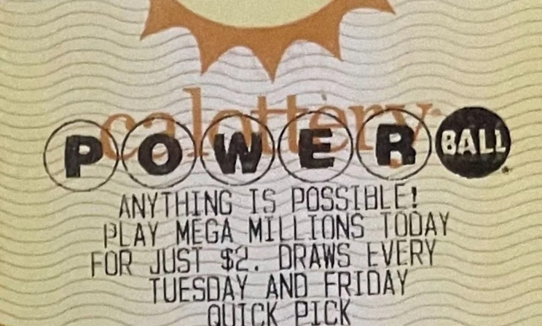 Powerball ticket worth 0,000 sold in California Powerball ticket worth 0,000 sold in California