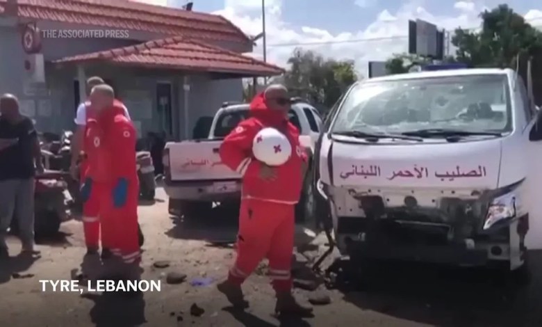 Israel and Hezbollah clash in strategic Lebanese village ahead of official talks Israel and Hezbollah clash in strategic Lebanese village ahead of official talks