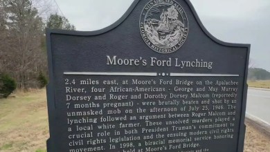 Moore's Ford Bridge: Remembering America's last mass lynching Moore's Ford Bridge: Remembering America's last mass lynching