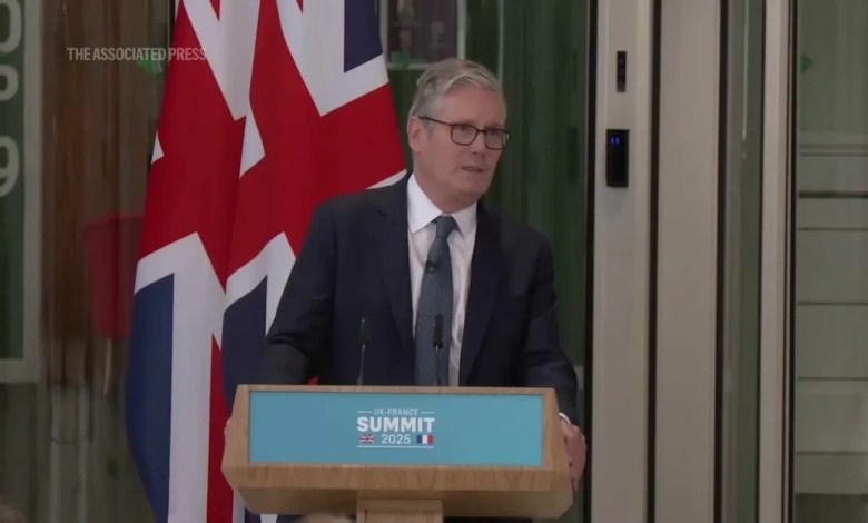 UK and France agree to send some migrants arriving in Britain by boat back to France UK and France agree to send some migrants arriving in Britain by boat back to France