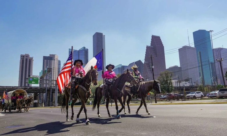 Houston Rodeo suspends Northeastern Trailriders Association after two horses die on ride in Houston Rodeo suspends Northeastern Trailriders Association after two horses die on ride in