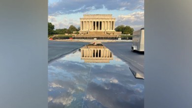 Trump shares stunning photos of Lincoln Memorial Reflecting Pool renovation, says project is ahead of schedule Trump shares stunning photos of Lincoln Memorial Reflecting Pool renovation, says project is ahead of schedule