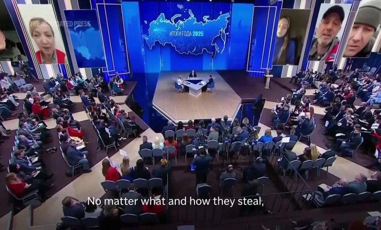 Putin says using Russian assets to help Ukraine would amount to robbery Putin says using Russian assets to help Ukraine would amount to robbery