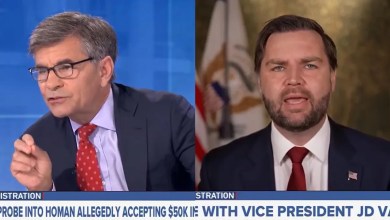 JD Vance Brawls With George Stephanopoulos Over Tom Homan Bribery Scandal JD Vance Brawls With George Stephanopoulos Over Tom Homan Bribery Scandal