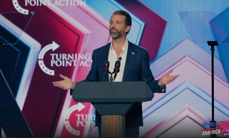 ‘This Isn’t The Republican Party Anymore!’ Don Jr. Proclaims Trump Leads the ‘America First’ and MAGA Party ‘This Isn’t The Republican Party Anymore!’ Don Jr. Proclaims Trump Leads the ‘America First’ and MAGA Party