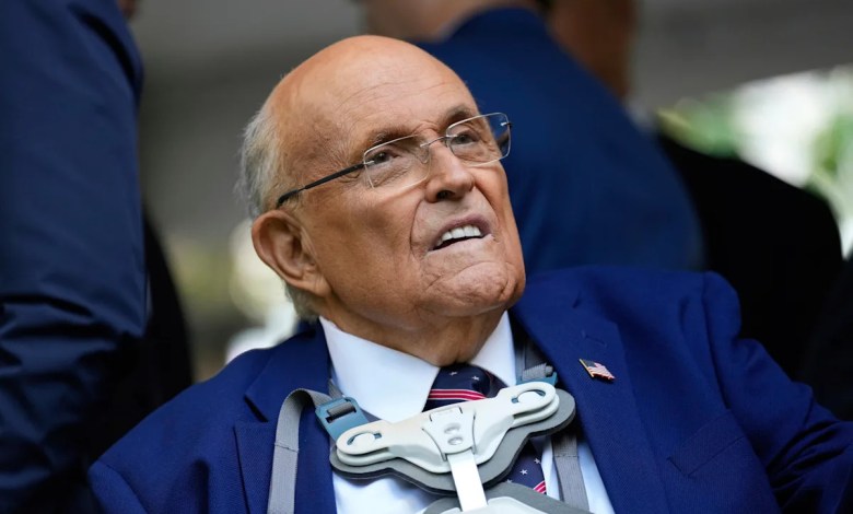 Rudy Giuliani hospitalized in critical condition, his spokesman says Rudy Giuliani hospitalized in critical condition, his spokesman says
