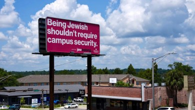 Billboards in Tallahassee spotlight rising antisemitism on college campuses Billboards in Tallahassee spotlight rising antisemitism on college campuses