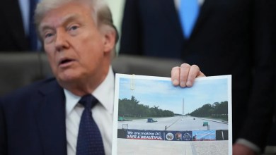Trump says he’ll resurface Lincoln Memorial Reflecting Pool, turning it blue Trump says he’ll resurface Lincoln Memorial Reflecting Pool, turning it blue