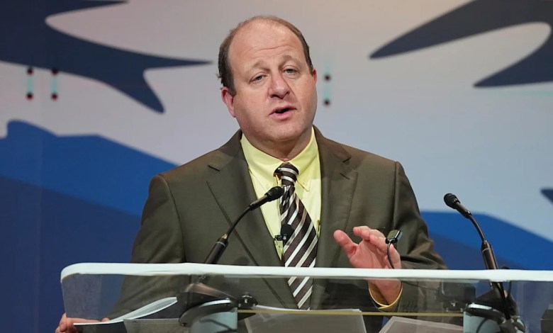 Colorado governor accuses Trump of playing ‘political games’ after disaster request denials Colorado governor accuses Trump of playing ‘political games’ after disaster request denials