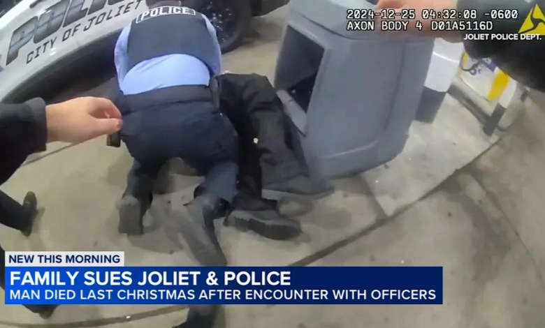 Family files lawsuit after man dies following encounter with Joliet police Family files lawsuit after man dies following encounter with Joliet police