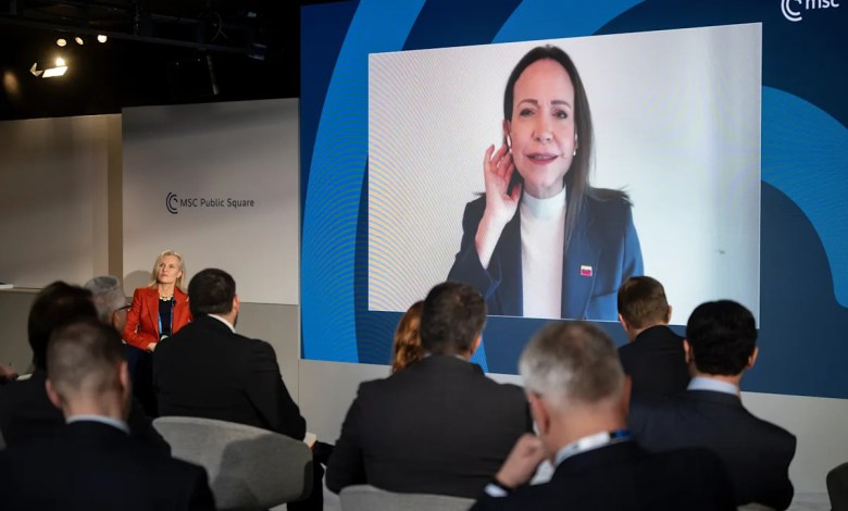 Venezuela’s opposition leader Machado says she will return to the country in the coming weeks Venezuela’s opposition leader Machado says she will return to the country in the coming weeks