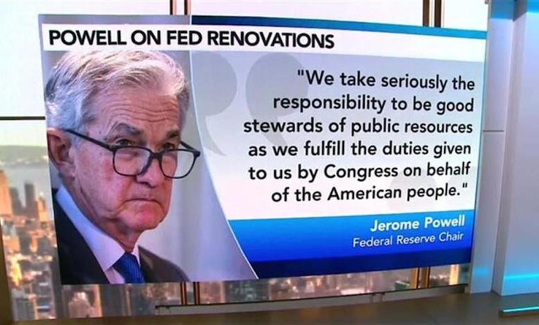Powell Letter Counters White House Criticisms on Fed Renovations Powell Letter Counters White House Criticisms on Fed Renovations