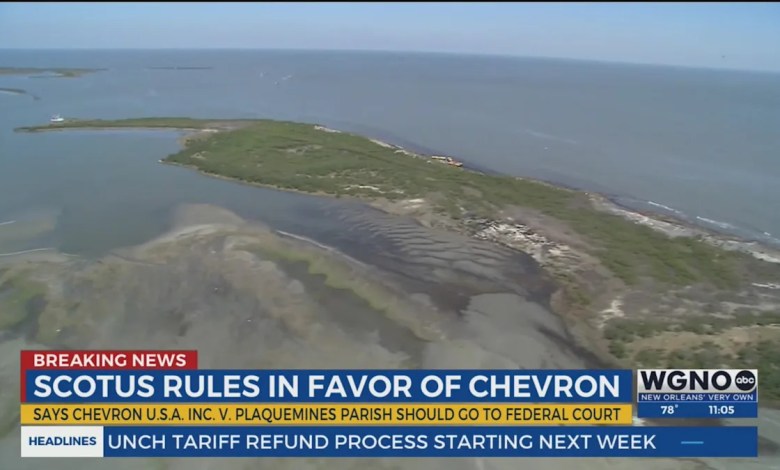 The Supreme Court hands a win to oil and gas companies fighting environmental lawsuits in Louisiana The Supreme Court hands a win to oil and gas companies fighting environmental lawsuits in Louisiana
