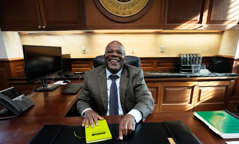 Louisiana exoneree assumes elected clerk office after federal judge blocks law eliminating position Louisiana exoneree assumes elected clerk office after federal judge blocks law eliminating position
