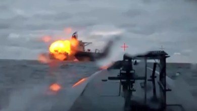 Ukrainian video shows drone strike on Russian 'shadow fleet' tanker Ukrainian video shows drone strike on Russian 'shadow fleet' tanker