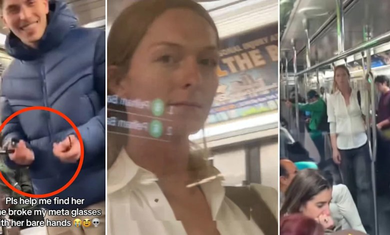 Woman Hailed as Hero for Smashing Man’s Meta Smart Glasses on Subway Woman Hailed as Hero for Smashing Man’s Meta Smart Glasses on Subway