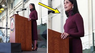 Usha Vance Gave A Speech To The Military Yesterday, And People Are Noticing… One Tiiiiiiiiiny Little Detail Usha Vance Gave A Speech To The Military Yesterday, And People Are Noticing… One Tiiiiiiiiiny Little Detail