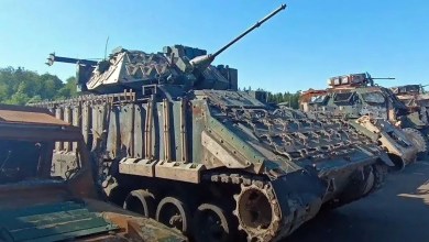 M2 Bradley Fighting Vehicle Appears In Russia With Locally Made 30mm Cannon M2 Bradley Fighting Vehicle Appears In Russia With Locally Made 30mm Cannon