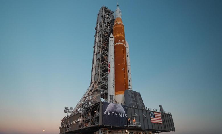 NASA’s Artemis II Rocket Is Making A Slow And Steady Trek Before Take Off NASA’s Artemis II Rocket Is Making A Slow And Steady Trek Before Take Off