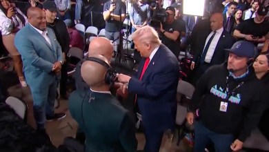 WATCH: Donald Trump Enters UFC 327 to Big Roar — Then Approaches Joe Rogan After Podcast Star Has Ripped Iran War WATCH: Donald Trump Enters UFC 327 to Big Roar — Then Approaches Joe Rogan After Podcast Star Has Ripped Iran War