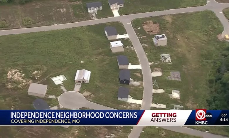 Independence neighborhood left with unfinished homes, code violations Independence neighborhood left with unfinished homes, code violations