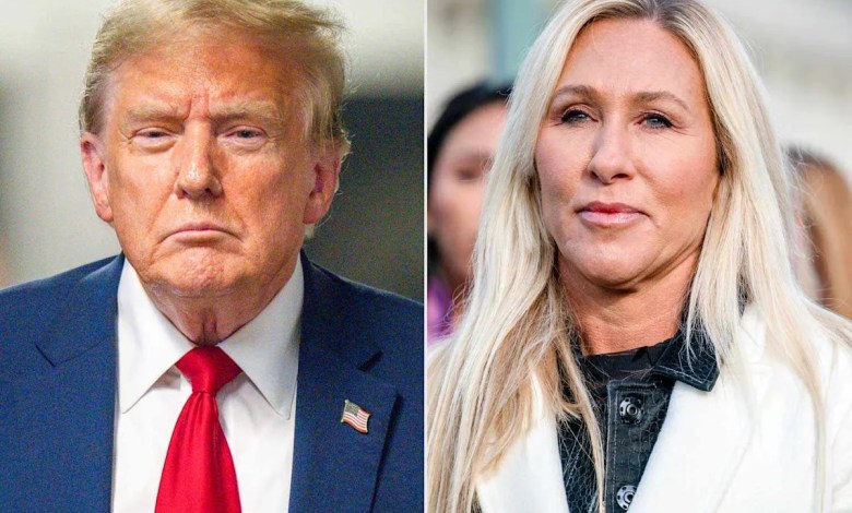 Donald Trump Candidly Reacts to Marjorie Taylor Greene’s Decision to Leave Congress Donald Trump Candidly Reacts to Marjorie Taylor Greene’s Decision to Leave Congress