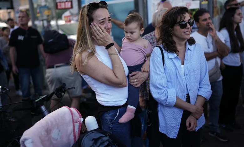 Tears of joy as the living hostages are returned Tears of joy as the living hostages are returned