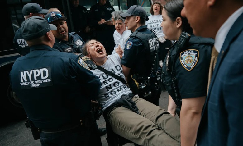 Dozens arrested as protesters demand Schumer and Gillibrand block sale of bombs to Israel Dozens arrested as protesters demand Schumer and Gillibrand block sale of bombs to Israel