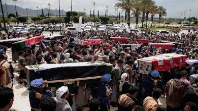 Hundreds attend funeral services for 31 Yemeni reporters killed in Israeli airstrikes Hundreds attend funeral services for 31 Yemeni reporters killed in Israeli airstrikes