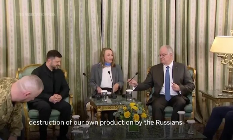 Greece and Ukraine sign a US gas supply deal as Zelenskyy visits Athens Greece and Ukraine sign a US gas supply deal as Zelenskyy visits Athens