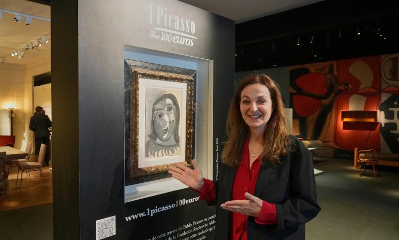 A raffle offers a Picasso for 100 euros to fund Alzheimer’s research A raffle offers a Picasso for 100 euros to fund Alzheimer’s research