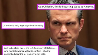 People Are Appalled That Secretary Of Defense Pete Hegseth Shared A Video Of Church Leaders Saying Women Shouldn’t Have The Right To Vote People Are Appalled That Secretary Of Defense Pete Hegseth Shared A Video Of Church Leaders Saying Women Shouldn’t Have The Right To Vote