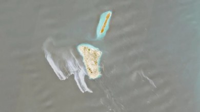 Second suspected oil slick near Iran raises fears of major disaster in vital global oil corridor Second suspected oil slick near Iran raises fears of major disaster in vital global oil corridor