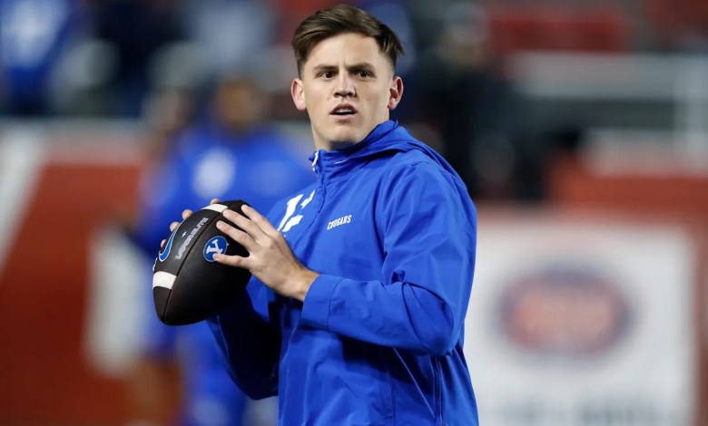 BYU QB Jake Retzlaff reportedly transferring in wake of honor code suspension stemming from sexual assault allegation BYU QB Jake Retzlaff reportedly transferring in wake of honor code suspension stemming from sexual assault allegation