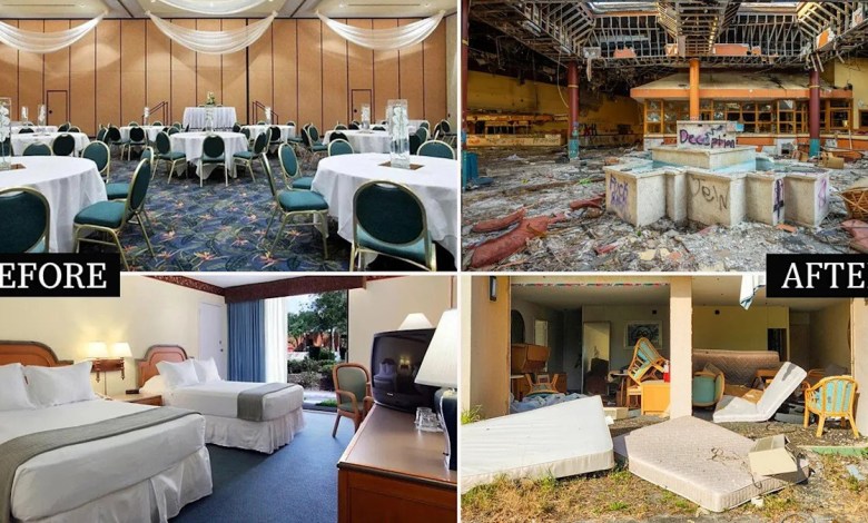 Abandoned Disney Resort Becomes a Playground for Criminals and Graffiti Artists After Being Left To Crumble: ‘There Are No Laws’ Abandoned Disney Resort Becomes a Playground for Criminals and Graffiti Artists After Being Left To Crumble: ‘There Are No Laws’